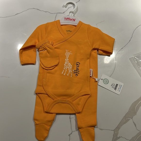 NEW Giraffe Series-  3Pcs Double-Breasted Body Set - Picture 2 of 6